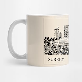 Surrey - British Columbia Mug